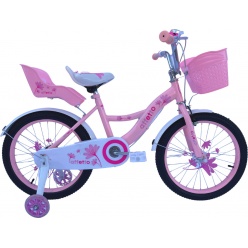 Ποδήλατο 14'Affetto Ροζ Lady White Pink 14’’ (000140)