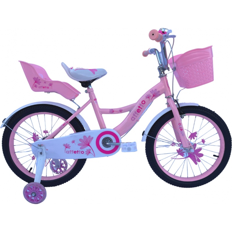 Ποδήλατο 14'Affetto Ροζ Lady White Pink 14’’ (000140)