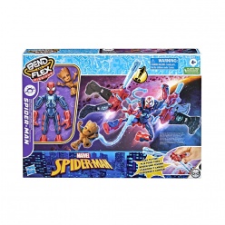 Spiderman Bend And Flex Space Mission Jet (F3739)