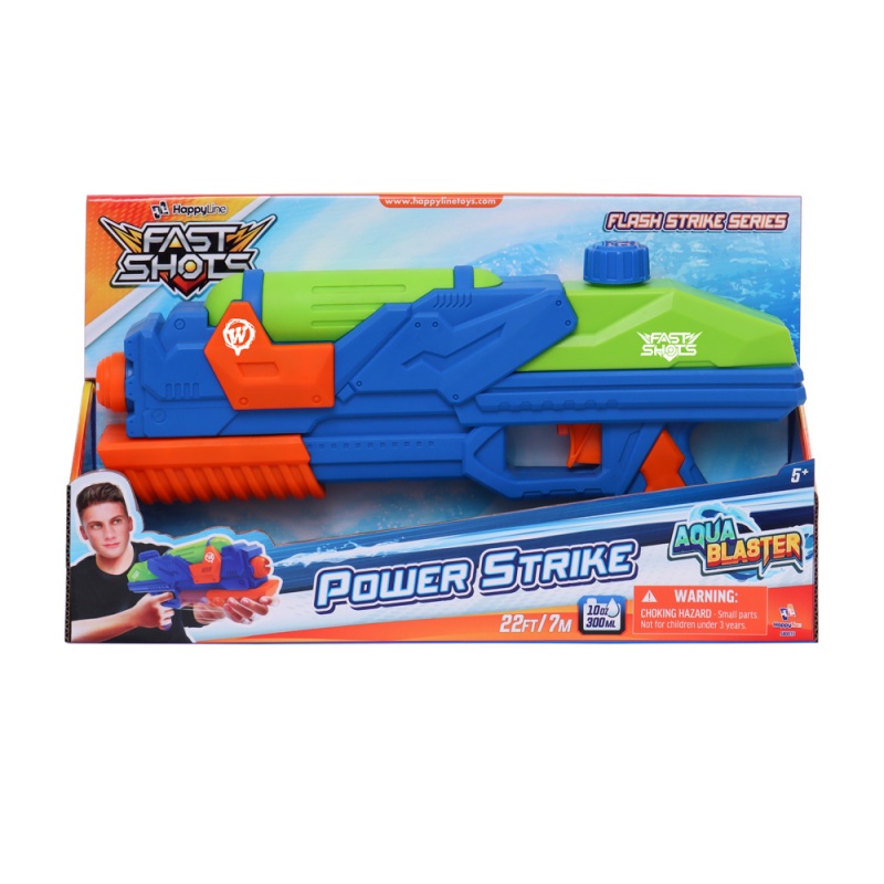 Just Toys Fast Shots Water Shoots Power Strike Up To 7M With Tank 300Ml (580015)