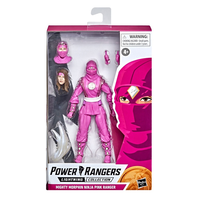 Power Rangers Lc Ninjetti Pink Ranger Kim (F4678)