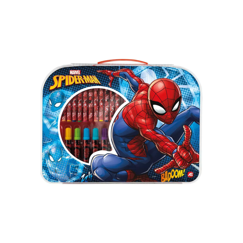 As Company Σετ Ζωγραφικης Art Case Spiderman (1023-66226)
