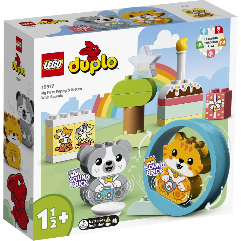 Lego Duplo My First Puppy & Kitten With Sounds (10977)