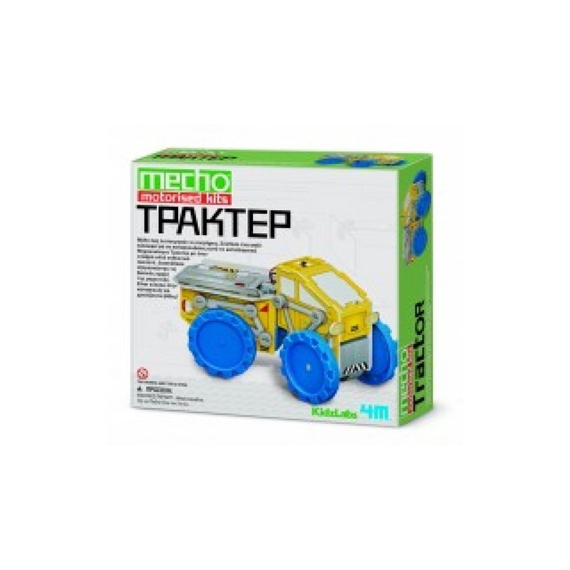 4m Toys Κατασκευή Μηχανοκίνητο Τρακτέρ (4Μ0364)