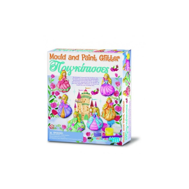 Κατασκευή Πριγκίπισσες Μαγνητάκια / Καρφίτσα (4M0148)