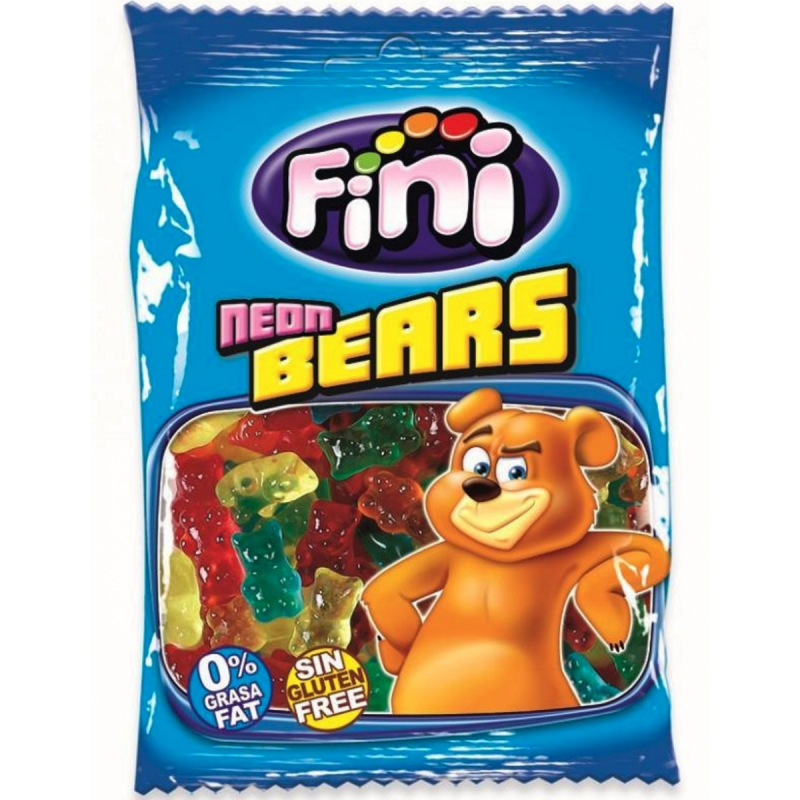 Fini Neon Bears Oursons Ζαχαρωτά Αρκουδάκι Ζελέ (040.02.29.011)