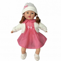 Κούκλα Μωρο Η Κουκλιτσα Μου V2" 46Εκ με 4 Φρασεις (G01-LP2401)