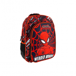 MUST Τσαντα Πλατης 32X18X43 3Θηκες Spiderman Webbed Wonder (000500990)