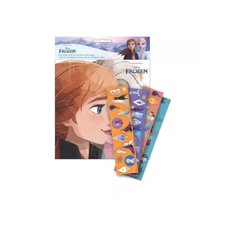 Αυτοκόλλητα Gim Sticker Album W/Sticker Frozen 2 (771-81391)