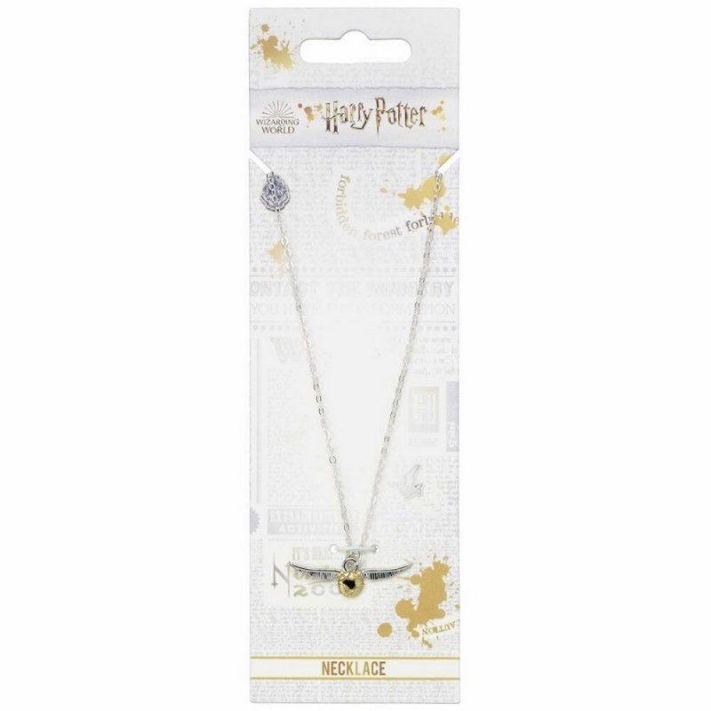 Harry Potter Golden Snitch Necklace (EWNX0004)