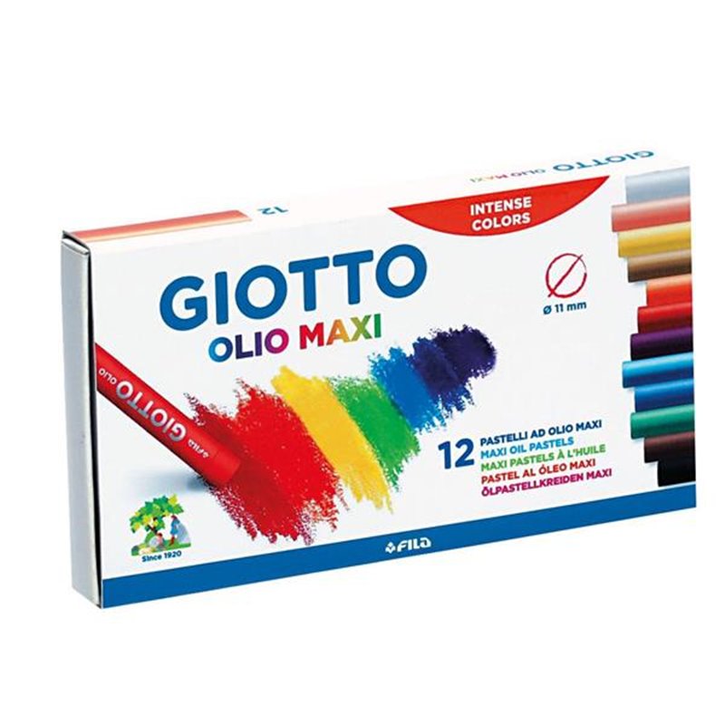 Giotto Giotto Λαδοπαστελ Μaxi Olio (12Tem) (000045731)