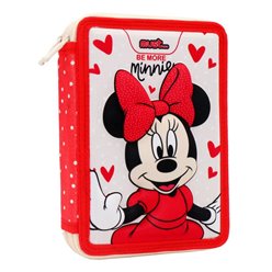 Κασετίνα Διπλή Γεμάτη Disney Minnie Mouse Be More Minnie Must (000563027)