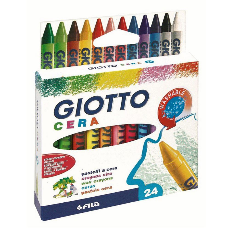 Giotto Κηρομπογιές Giotto Cera Pastel 9Cm (00045729)