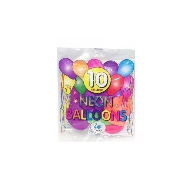 Παρτυ Μπαλονια Φωσφοριζε 10Τεμ. Neon (04-0172)