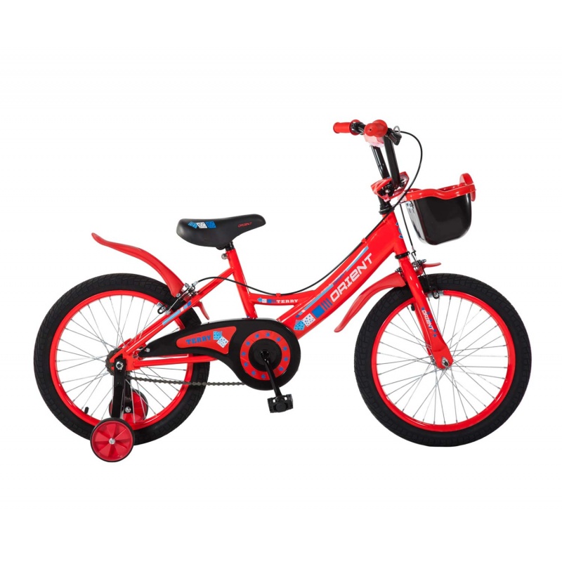 Orient Ποδήλατο 18'' Terry Κοκκινο Με Φτερα Και Καλαθι BMX 2020 (151287)
