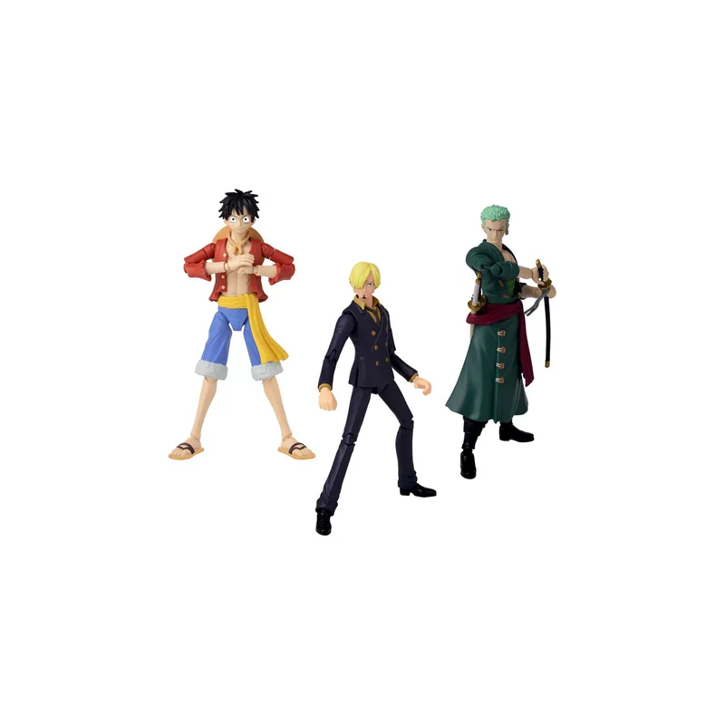 Bandai Anime Heroes - One Piece Figure 16,5εκ. - 3 Σχέδια (36930)