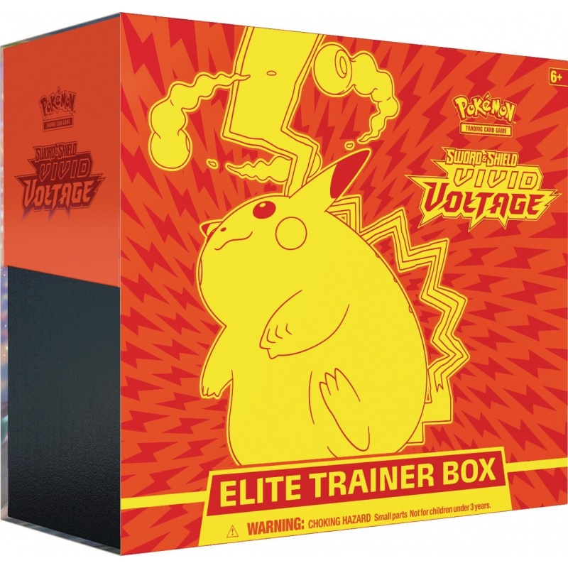 Nintendo Pokemon TCG SS4 Vivid Voltage Elite Trainer Box (POK807688)
