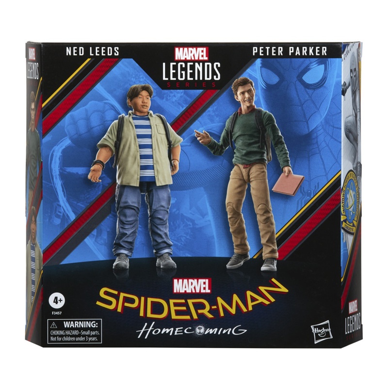 Hasbro Spiderman 60Th Anniversary Peter Parker And Ned Leeds (F3457)