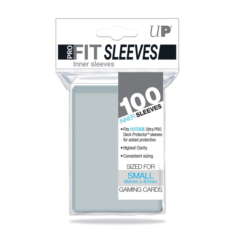 UP - Small Sleeves - Pro-Fit Card (100 Sleeves) (82713)