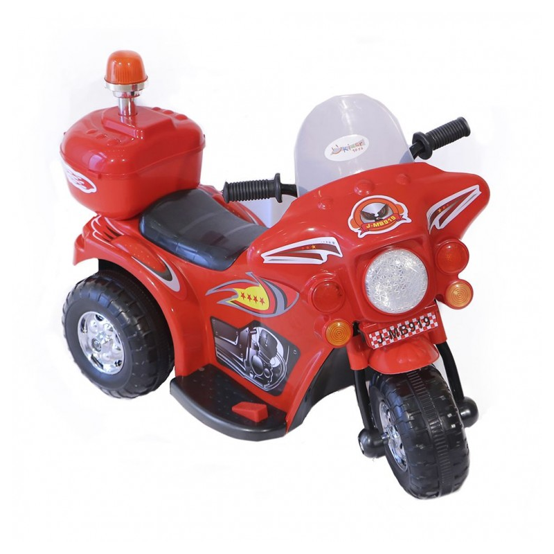 Kider Toys Ηλεκτροκίνητη Μηχανή Κοκκινη 6V Με Ηχους & Φωτα (KID-226B)