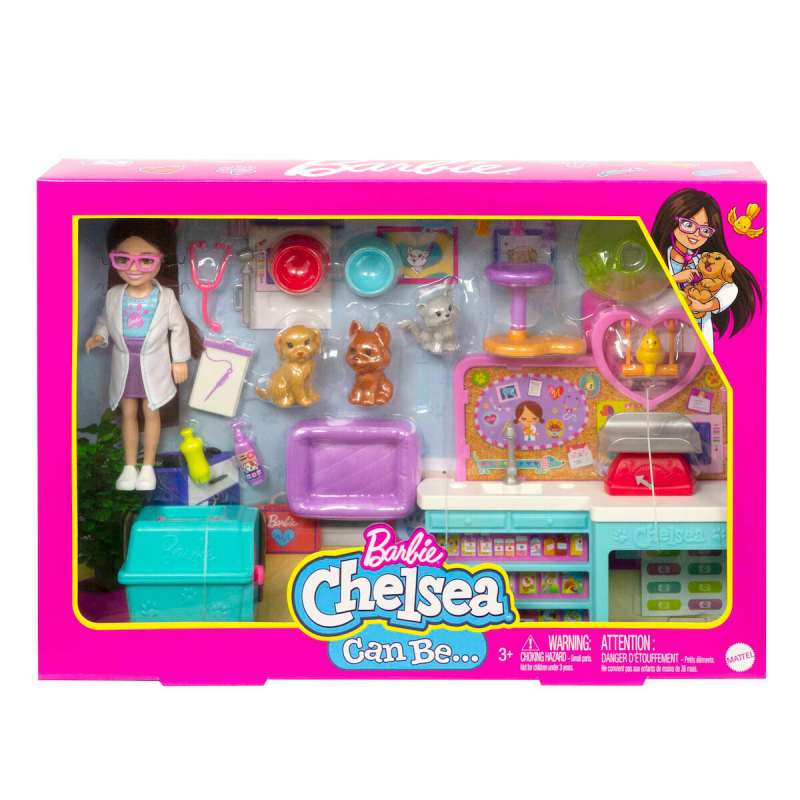 Barbie Chelsea Κτηνιατρειο (HGT12)