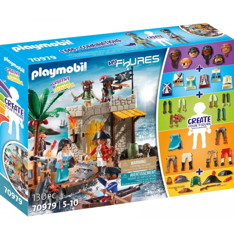 Playmobil My Figures: Πειρατικο Νησι (70979)