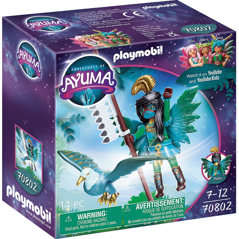 Playmobil Ayuma Knight Fairy Με Μαγικό Ζωάκι (70802)