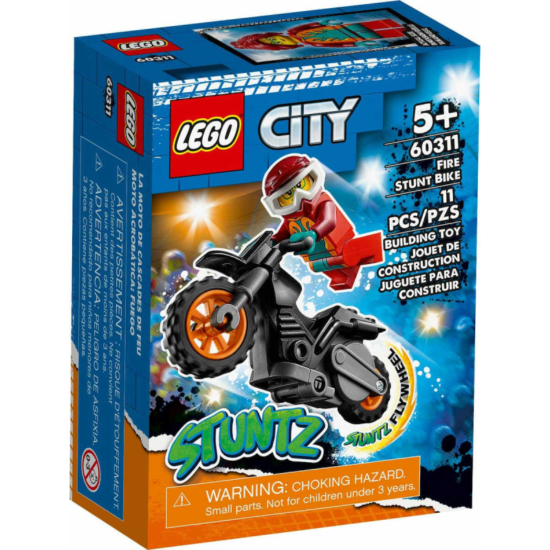 LEGO City Ακροβατική Μηχανή της Φωτιάς (60311)