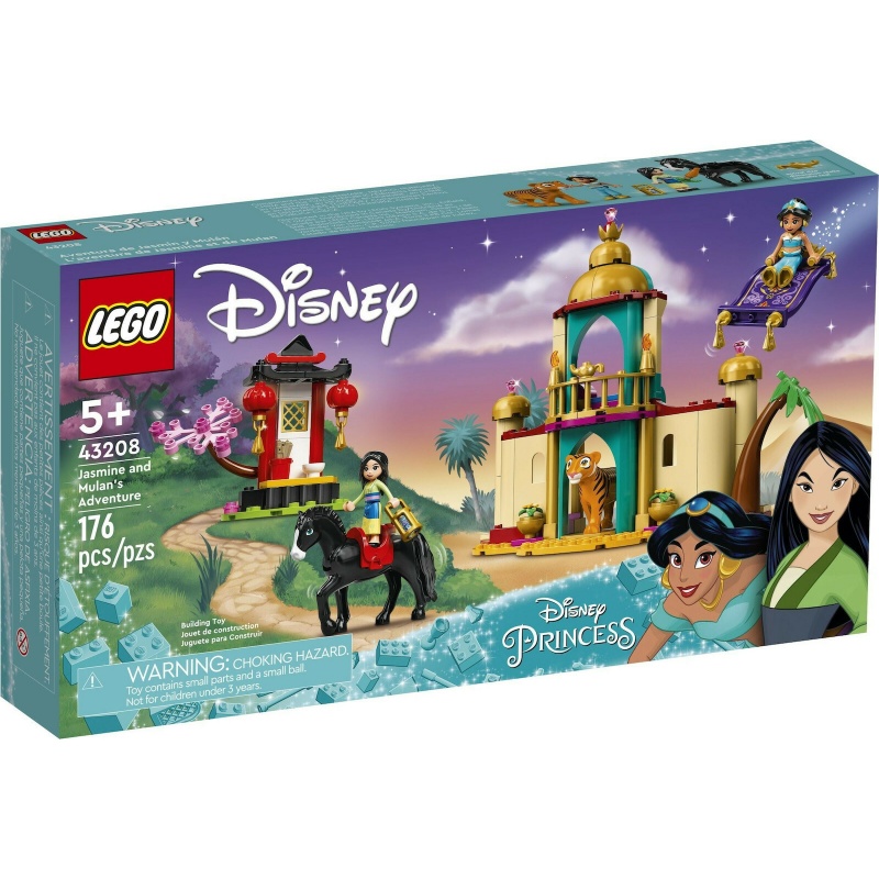 Lego Disney : Η Περιπέτεια της Γιασμίν και της Μουλάν (43208)