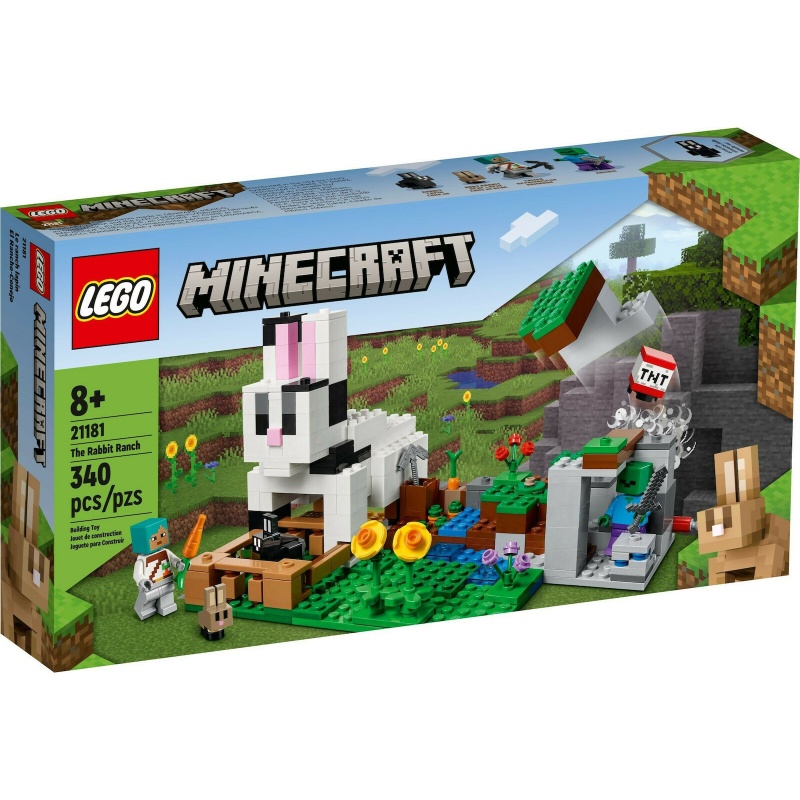 LEGO Minecraft Το Ράντσο των Κουνελιών (21181)