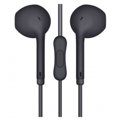 Freestyle Ακουστικά Μαύρα Mini Jack + Μικρόφωνο (FH770B)