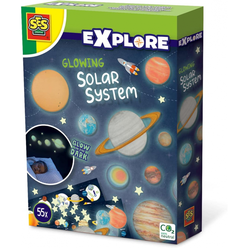 Glowing Solar System (SES-25123)