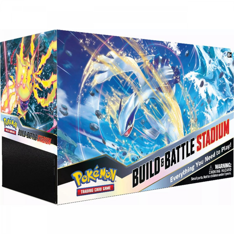 Pokemon SS12 Sword & Shield Silver Tempest - Build & Battle Stadium Box (POK851087)