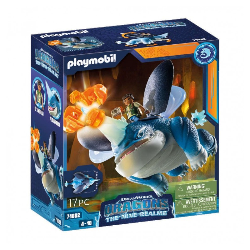 Playmobil Dragons The Nine Realms: Plowhorn & D'Angelo (71082)