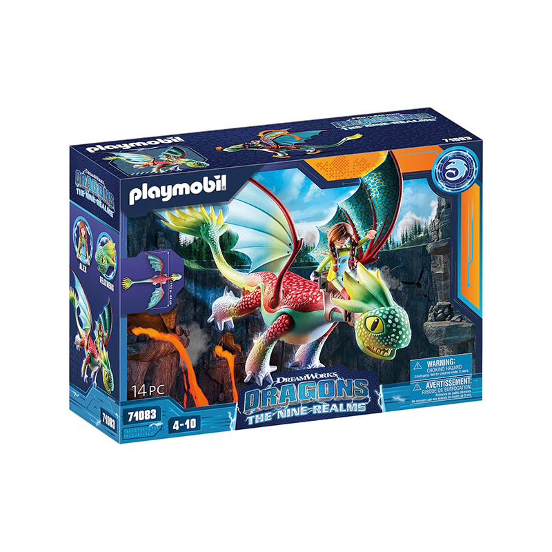 Playmobil Dragons Feathers Και Alex (71083)